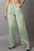 POL Embellishments Gradient Wide Leg Pants featuring rhinestones and gradient color.