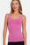 Zenana Ribbed Scoop Neck Tank in pink with ribbed texture and classic scoop neck design.