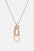 925 Sterling Silver Inland Zircon Necklace