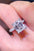 5 Carat Moissanite 925 Sterling Silver Ring with platinum plating.