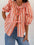 Tied Round Neck Balloon Sleeve Shirt