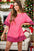 Candy Cane Sequin Half Sleeve T-Shirt with festive design and pink sequin accents.