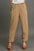 Umgee Elastic Waist Baggy Fit Pants with Pockets in tan color, featuring a relaxed style.