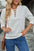 Lace up long sleeve hoodie in white with slight stretch, made of polyester and cotton.