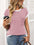 Contrast Trim Round Neck Short Sleeve T-Shirt