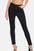 Zenana high rise skinny jeans with functional pockets in black.