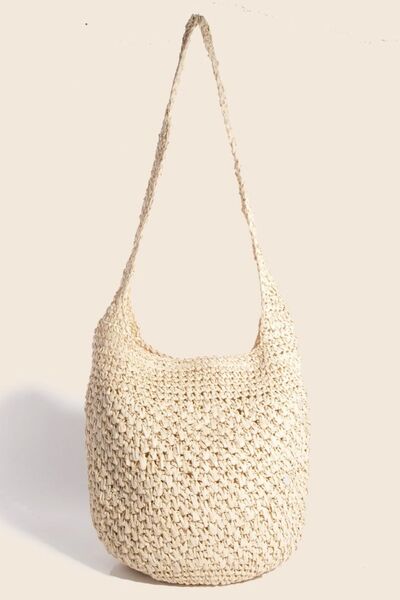 Fame Intricate Braided Hobo Shoulder Bag