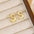 18K Gold-Plated Bubble Letter Stud EarringsMyMooiaTrendsiPieces: 1-pair
Material: 18K gold-plated, Copper
Care instructions: Avoid wearing during exercise, as sweat will react with the jewelry to produce silver chloride an18K Gold-Plated Bubble Letter Stud Earrings