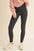 Yelete full size fleece lined high waisted leggings in black, providing warmth and comfort for cold weather activities.