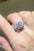 5 Carat Moissanite 925 Sterling Silver Ring on hand.