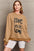 Simply Love Full Size LOVE Round Neck Sweatshirt