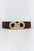 Zinc Alloy Buckle Elastic Belt