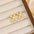 18K Gold-Plated Bubble Letter Stud EarringsMyMooiaTrendsiPieces: 1-pair
Material: 18K gold-plated, Copper
Care instructions: Avoid wearing during exercise, as sweat will react with the jewelry to produce silver chloride an18K Gold-Plated Bubble Letter Stud Earrings