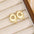 18K Gold-Plated Bubble Letter Stud EarringsMyMooiaTrendsiPieces: 1-pair
Material: 18K gold-plated, Copper
Care instructions: Avoid wearing during exercise, as sweat will react with the jewelry to produce silver chloride an18K Gold-Plated Bubble Letter Stud Earrings