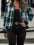 Size Plaid Baseball Collar ZipMyMooiaTrendsiFeatures: Basic style
Thickness: Normal
Body: Not lined
Material composition: 95% polyester, 5% spandex
Care instructions: Machine wash cold. Tumble dry low.
ImportePlus Size Plaid Baseball Collar Zip Up Jacket