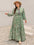 Plus Size Printed Notched Long Sleeve Maxi Dress - MyMooiaTrendsiMyMooia100100402306189100100402306189GreenPlus Size Printed Notched Long Sleeve Maxi Dress0XL