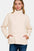 Zenana Turtleneck Half Snap Fleece Sweatshirt with pockets and cozy fabric.